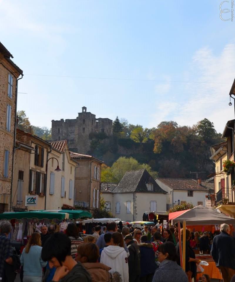 Foire à la châtaigne à Laguépie