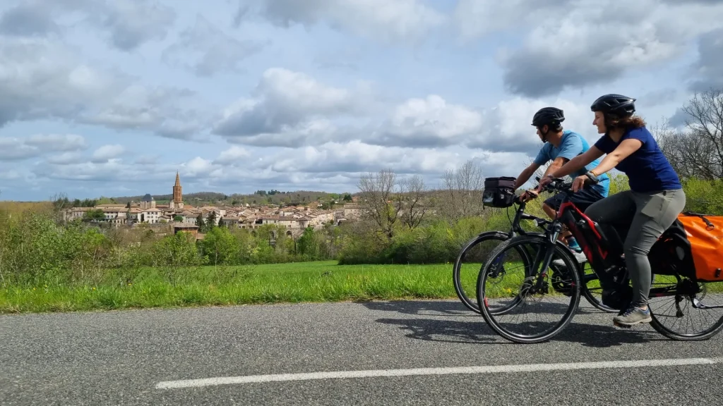 Boucle à vélo en Quercy Vert Aveyron