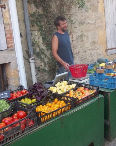 Marché bio de Saint-Antonin-Noble-Val