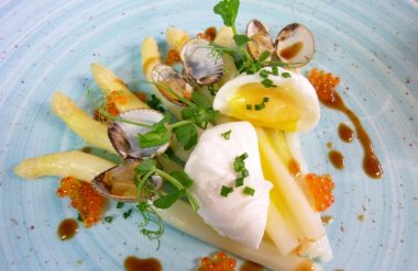 Nos recettes :   L’asperge vue par Thierry Pszonka