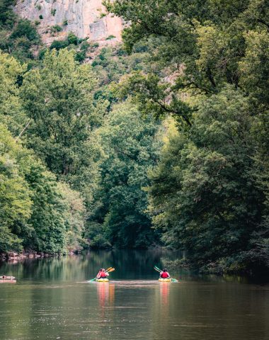 Canoë-kayak sur l’Aveyron