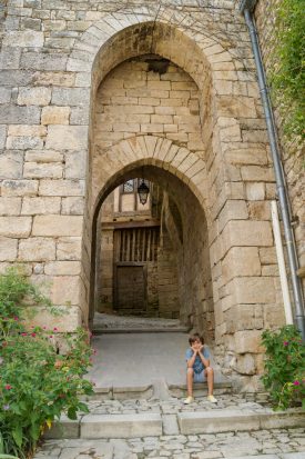 Maison disparue à Bruniquel