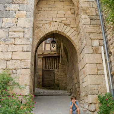 Maison disparue à Bruniquel