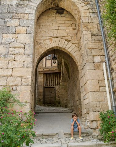 Maison disparue à Bruniquel